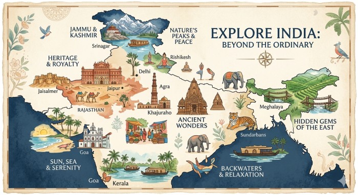 Best travel places in India