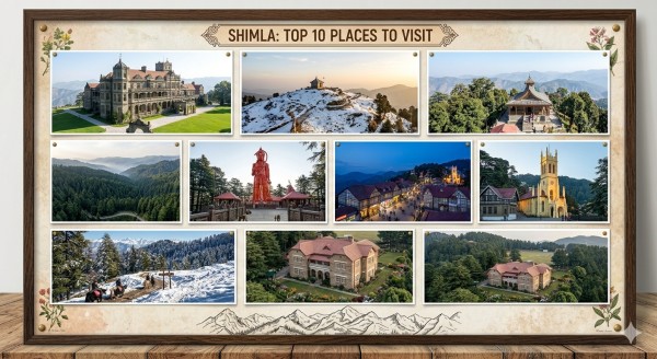 Top 10 Places to Visit in Shimla