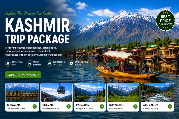 kashmir trip package